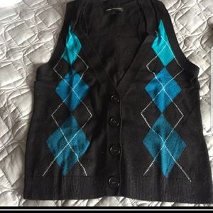 Argyle sweater vest